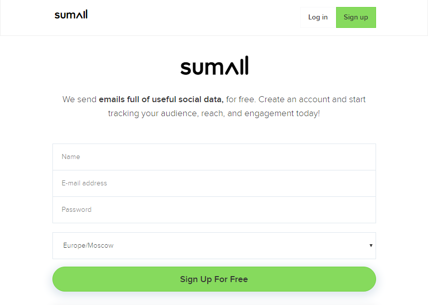 Sumall-моніторинг діяльності в соціальних мережах-інструменти
