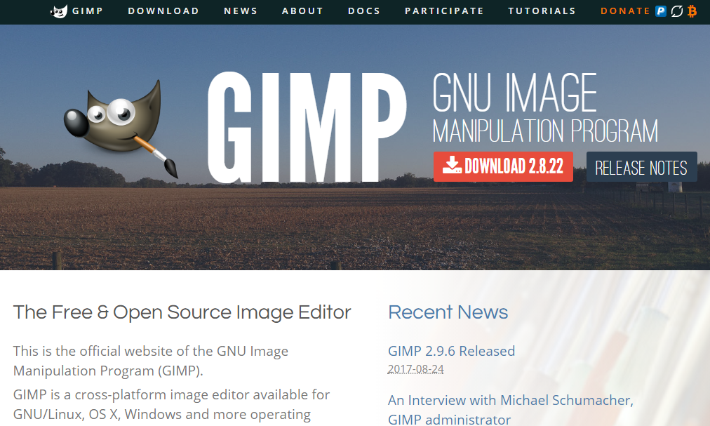 GIMP-безкоштовний аналог Adobe Photoshop